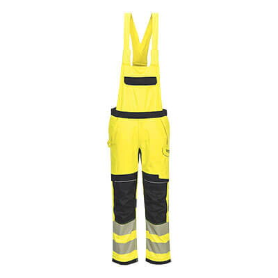 PW3 FR (nehorľavé) Modaflame Hi Vis nohavice s náprsenkou