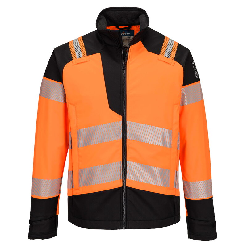 PW3 Modaflame softshellová Hi-Vis viacnormová FR bunda