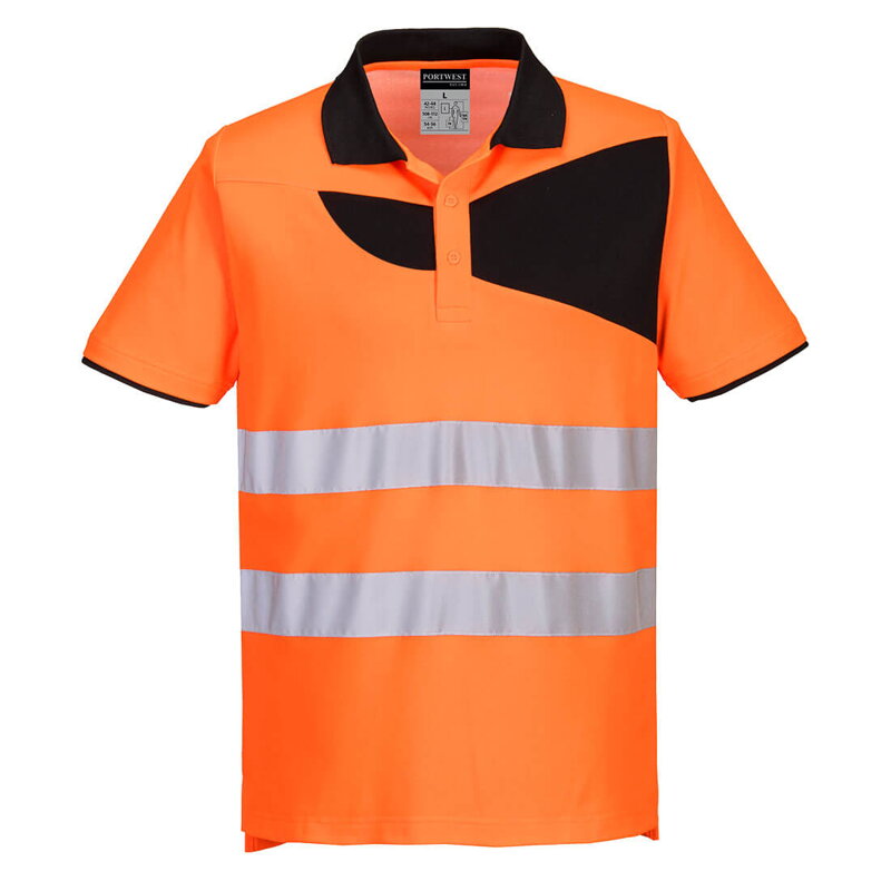 PW2 Hi-Vis Polo tričko S/S