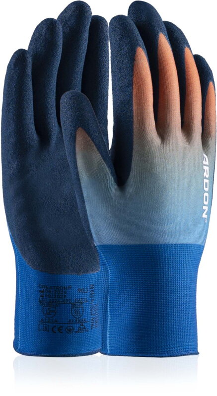 ARDON A8029 Máčané rukavice ARDON®CREATRON® - s predajnou etiketou modrá 06-SPE