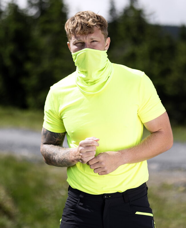 ARDON H6138 Funkčný nákrčník ARDON®FX500 hi-vis žltá