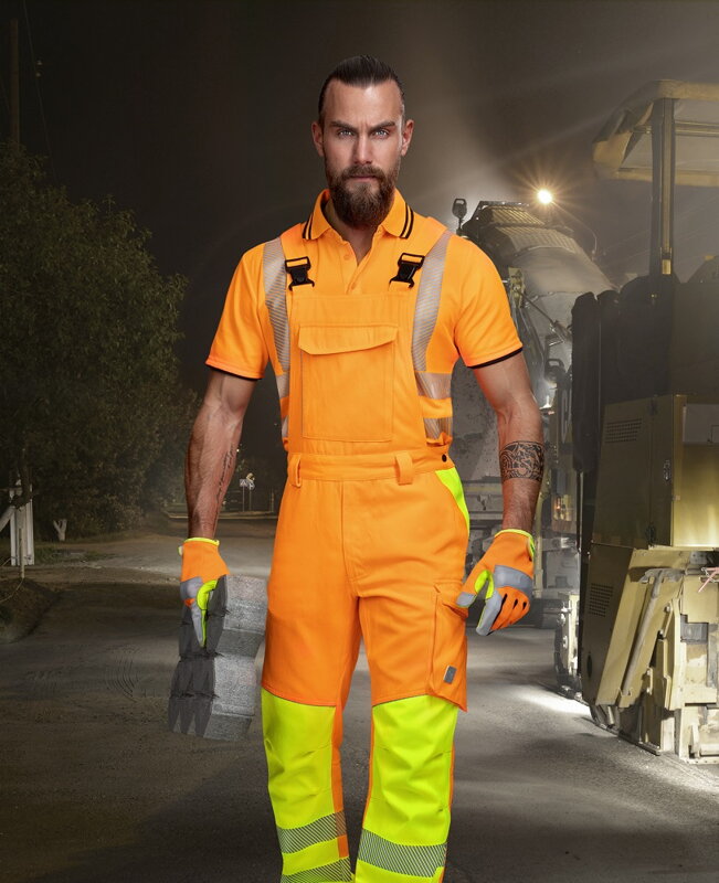 Nohavice s náprsenkou ARDON® SIGNAL oranžové Nohavice s náprsenkou ARDON® SIGNAL oranžové