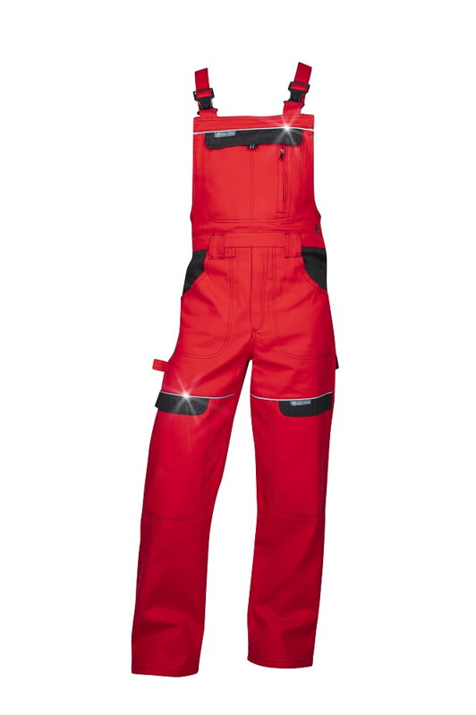 ARDON H8131 Skrátené nohavice s náprsenkou ARDON® COOL TREND červené ARDON H8131 Skrátené nohavice s náprsenkou ARDON® COOL TREND červené