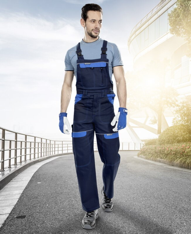 ARDON H8420 Nohavice s náprsenkou ARDON® COOL TREND tm.modré-sv.modré ARDON H8420 Nohavice s náprsenkou ARDON® COOL TREND tm.modré-sv.modré