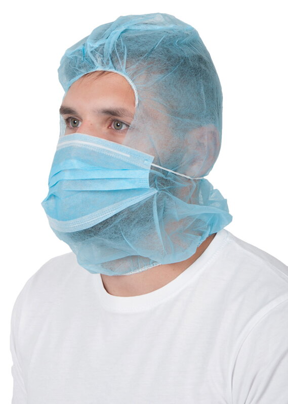 ARDON H9070 PP kukla s rúškom ARDON® Astro-cap biela, 50ks