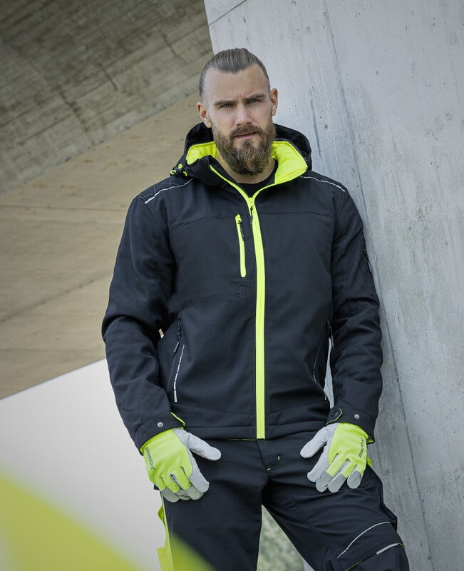 ARDON H9141 Pánska softshellová bunda ARDON® VISION ZIMNÁ čierno-žltá ARDON H9141 Pánska softshellová bunda ARDON® VISION ZIMNÁ čierno-žltá