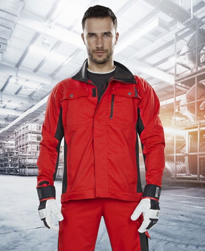 ARDON H9503 Blúza ARDON® PRE100 01 červeno-čierna