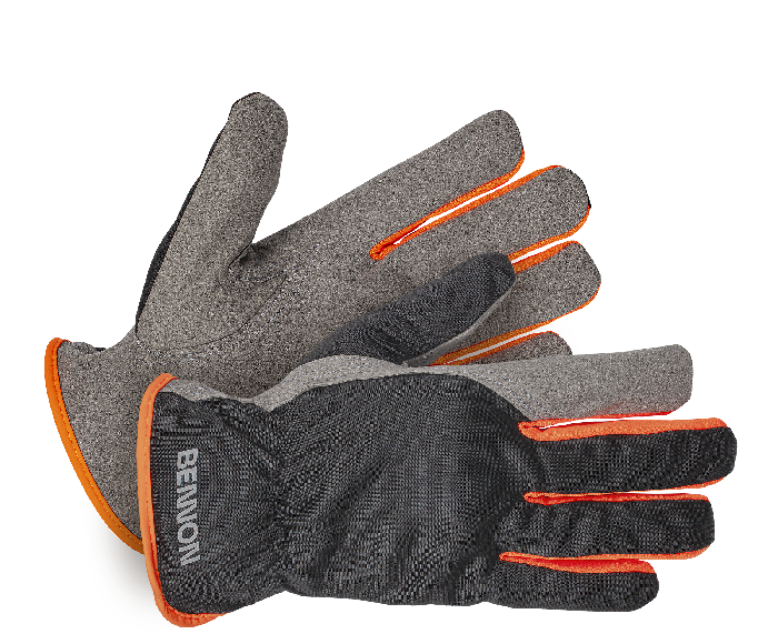 CARPOS Gloves grey/orange