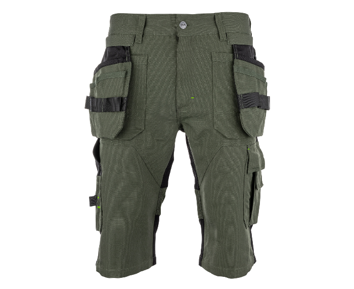 EREBOS Shorts green/black