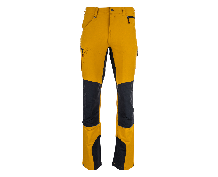 FOBOS Trousers ocher/grey