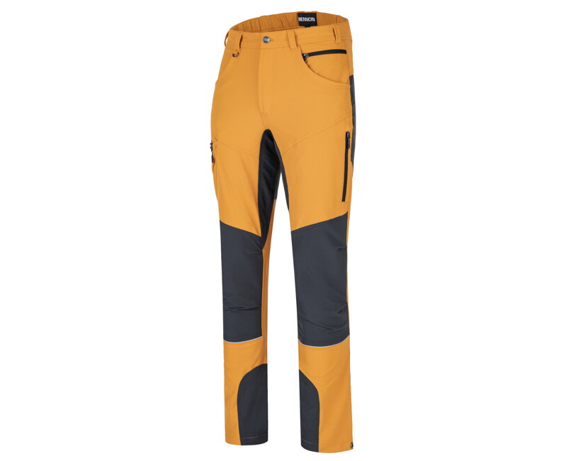 FOBOS Trousers ocher/grey