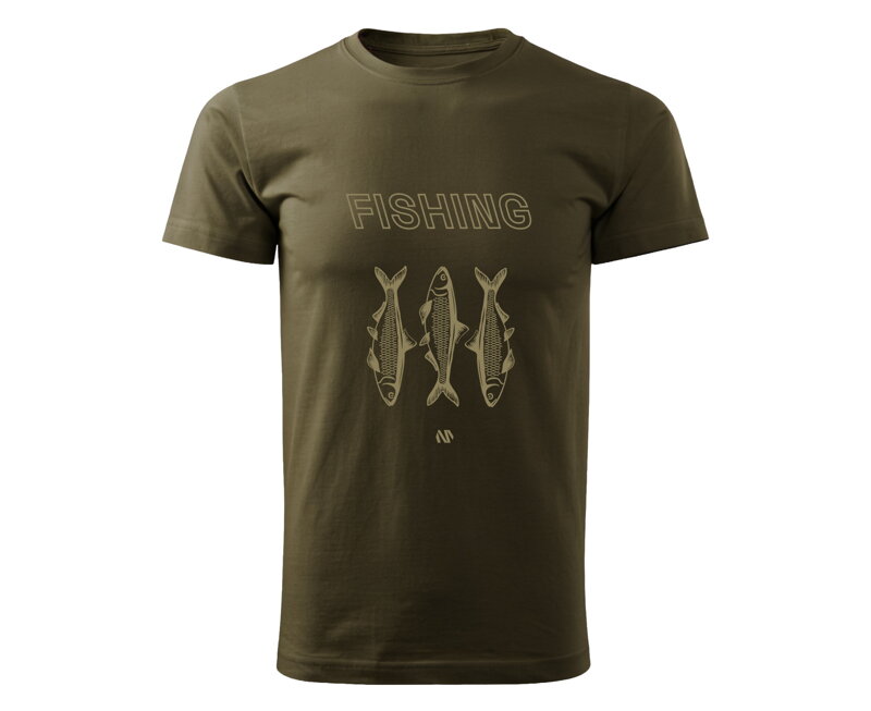 FISHING Short Sleeve T-Shirt green