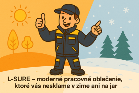 Kolekcia L-SURE – keď potrebujete odolné, pohodlné a univerzálne pracovné oblečenie