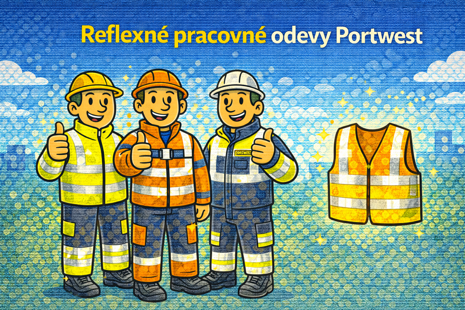 Portwest reflexné pracovné odevy – zvýšená viditeľnosť a bezpečnosť pri práci