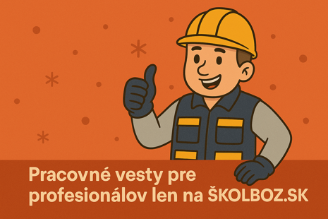 Rôzne typy pracovných viest – reflexné, zateplené a montérkové pre všetky profesie.