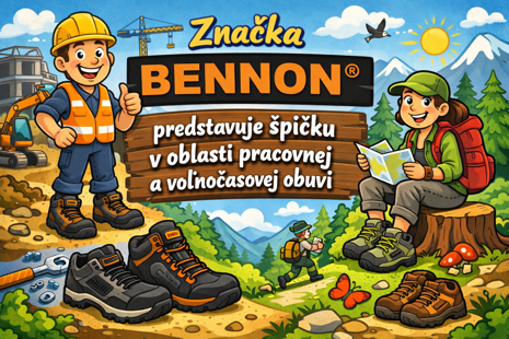 Štýlová a bezpečná pracovná obuv BENNON skladom v e-shope SKOLBOZ