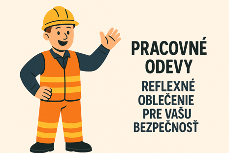 Skupina pracovníkov v reflexných bundách a vestách na stavbe – ukážka reflexného pracovného oblečenia, ktoré zvyšuje viditeľnosť a bezpečnosť pri práci.